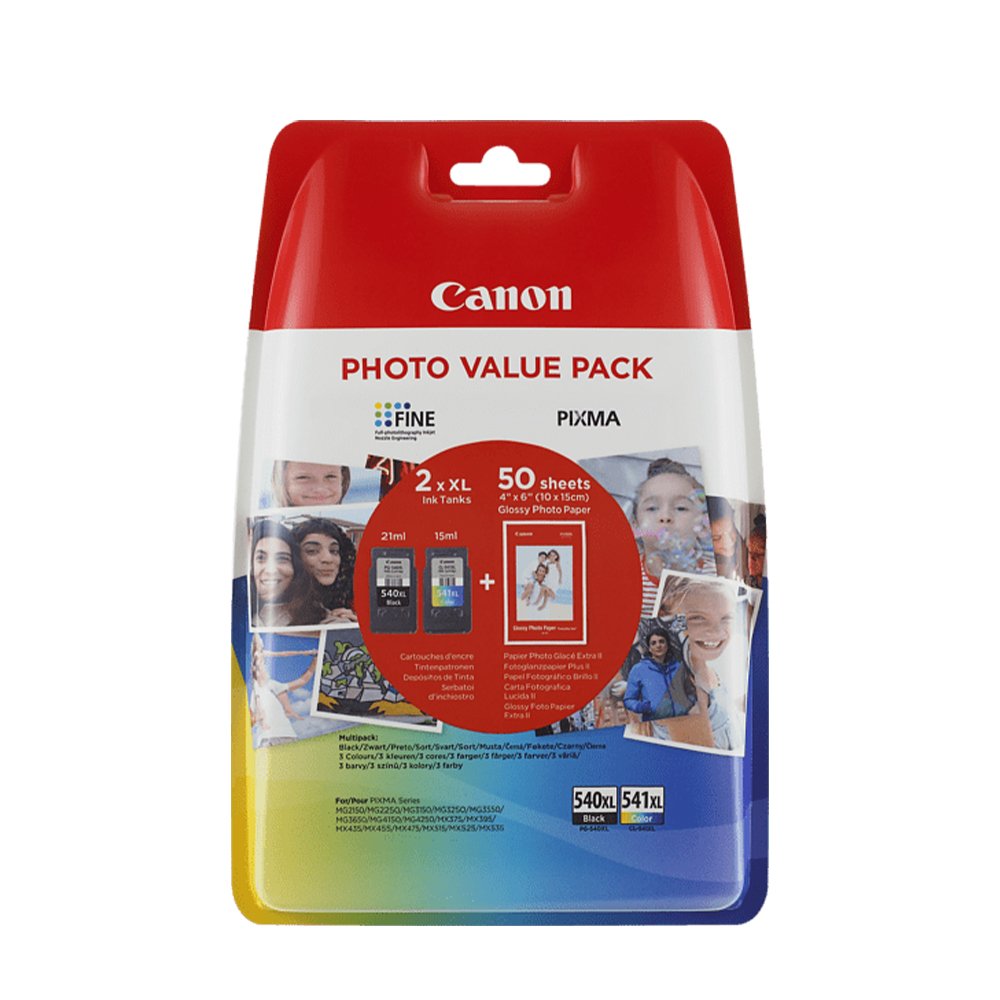 Genuine Canon PG540/XL Black / CL541/XL Colour Ink Cartridges eBay